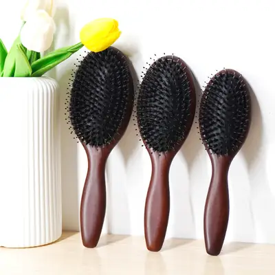 Factory Straight Batch Beech Pig Bristle Massage Air Cushion Comb Hair Cleaning Nylon Comb Hair Care Air Bag Comb