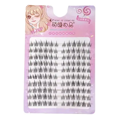 Sunflower Eyelashes 120 Rows Black Stem Natural Simulation
