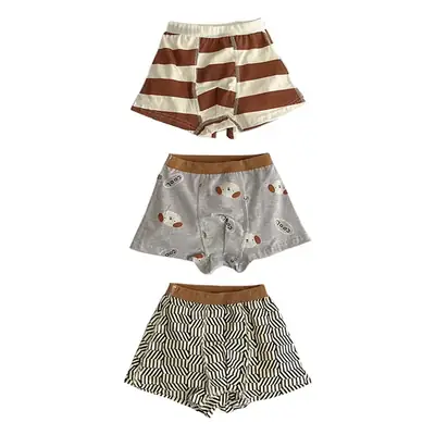 Three-Piece Printed Underwear Set for Girls & Boys