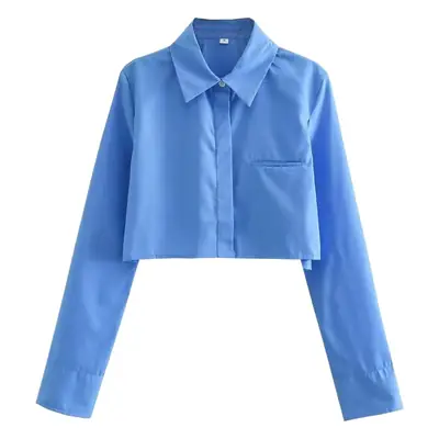 Women's White Lapel Shirt with Gray Pants 2023