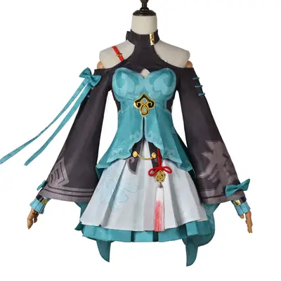 Beige Hairless Dome Railway Qingque Cosplay Clothing