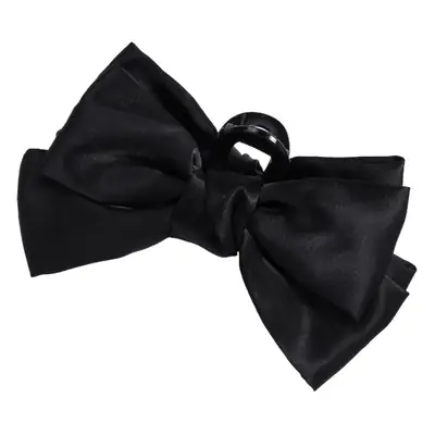 Black Bow Grab Clip Hairpin for Girls