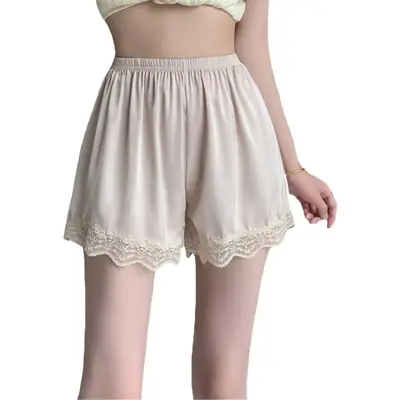 Black Lace Shorts for Women Summer Wear