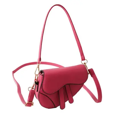 2023 Crossbody Bags Women Pure Color Pu Saddle