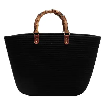 Bamboo Striped Women's Tote Bag 2023
