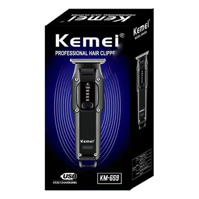 Professional Hair Clippers KM-659 with USB Charging