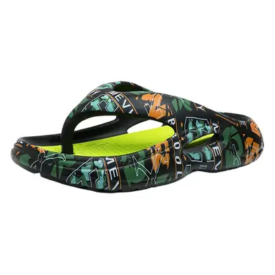 Summer Large Size Thick-Soled Flip-Flops for Men, Trendy and Personalized Non-Slip Beach Sandals for Outer Wear