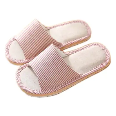 Wholesale New Home Slippers for Women, Summer Home Use, Indoor Four-Season Cotton, Linen, Linen Floor Slippers for Men, Summer