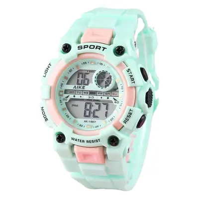 Candy Color Digital Watch for Girls Sports Waterproof