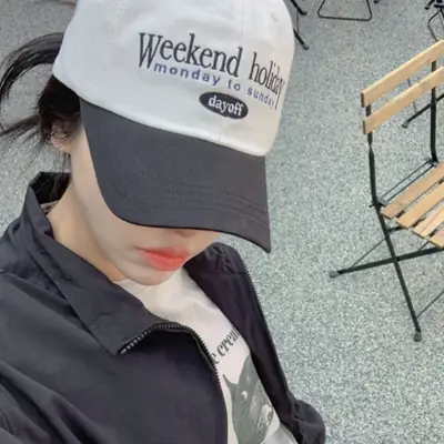 Women's Korean Style Weekend Hat Baseball Cap