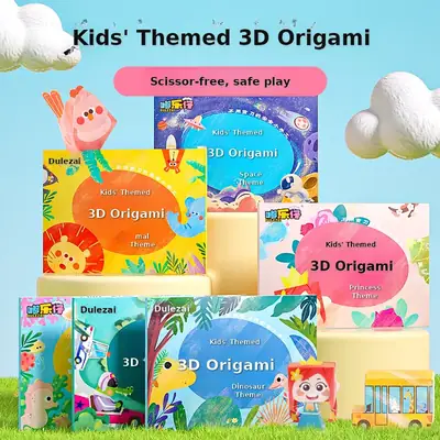 Kindergarten Origami Book 8 Volumes English