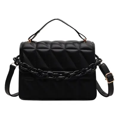 Pink Rhombus Shoulder Bag for Women 2023