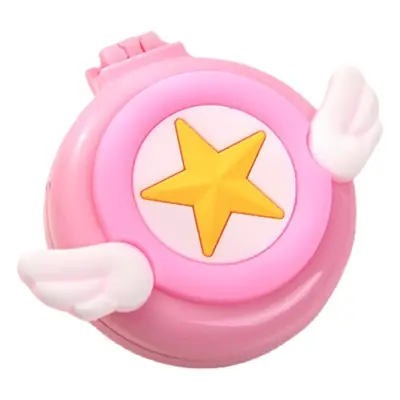 Cute Cartoon Makeup Mirror Comb for Girls