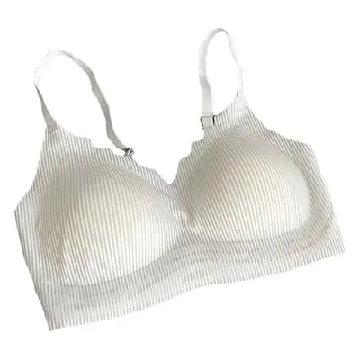French Style Non-Rimped Bra Underwear Women Large