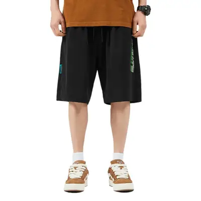 Men Ice Silk Mesh Shorts Extra Large Quick-Drying Sports Pants