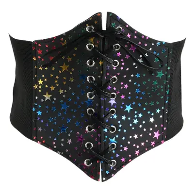 Neon Butterfly Wide Belt Waist Cover for Women
