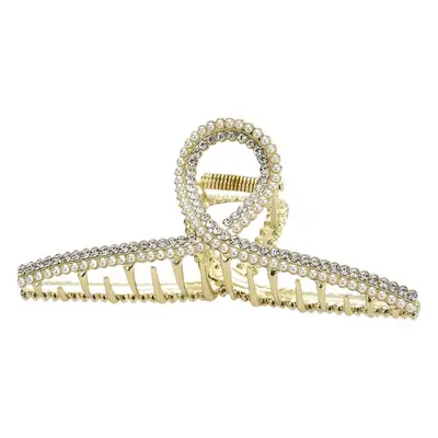 Gold Rhinestone Hair Clips for Women