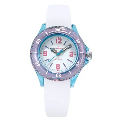 Pink Crystal Strap Women's Quartz Watch