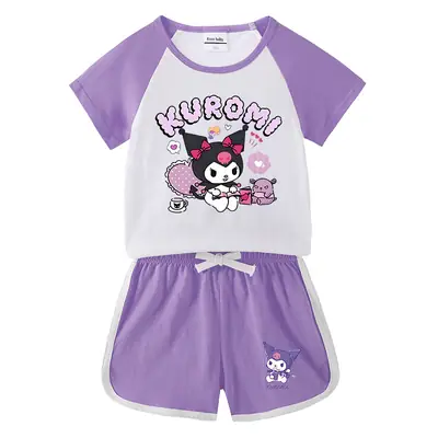 2023 Kids Summer T-Shirt Red White Kurayomi Design