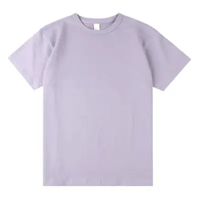 300g Xinjiang Cotton Grey T-Shirt Short Sleeve