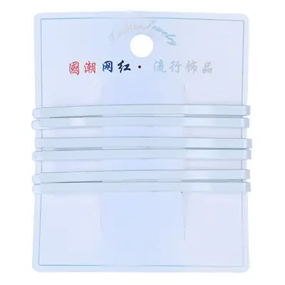 Nurse Cap Fixing Clip 8cm White Steel Clip