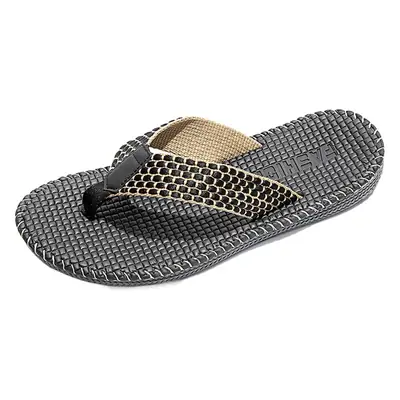 Men's Flip-flops Summer Sandals and Slippers Outer Wear Non-slip Trendy Beach Shoes Casual Fashion Sandals Flip-flops Men's Slippers
