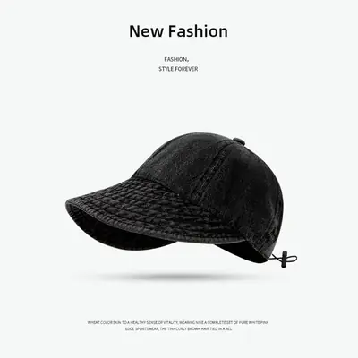 Japanese Style Women Sunscreen Hat Denim Duck 85g