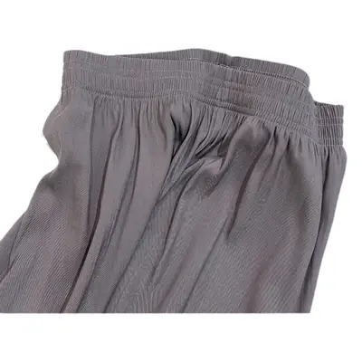 Women Ice Silk Wide Leg Pants Summer Cool Sun Protection