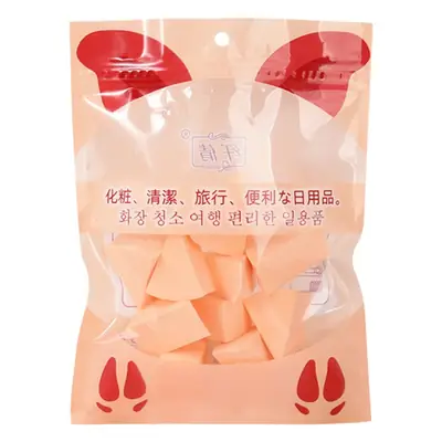 Xian Qian Disposable Powder Puff Sponge Block Dual Use Makeup Jelly Foundation Triangle
