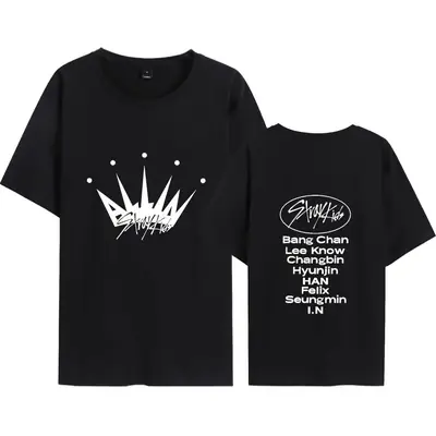 Men Digital Printed Black T-Shirt Set Casual Summer