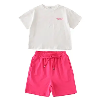 Pink Drawstring Shorts for Kids 2025 Summer