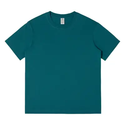 2025 Pure Cotton Navy Round Neck T-Shirt