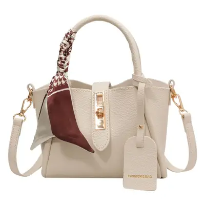 Blue Leather Shoulder Messenger Bag for Women 2023