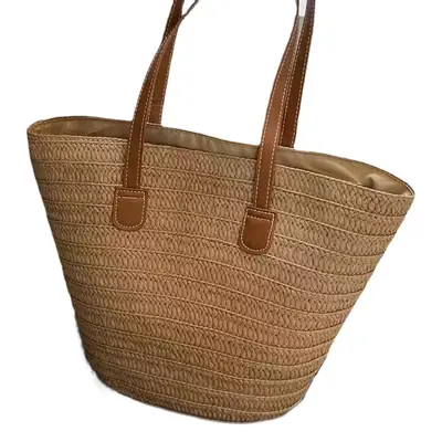 New Summer Straw Woven Shoulder Bag Large Capacity