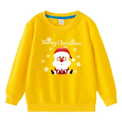 Red Christmas Pullover for Girls Spring Autumn Wear