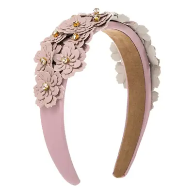 Green Floral Diamond Headband for Women