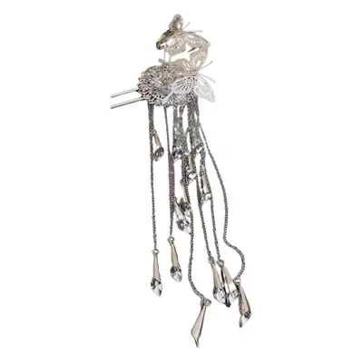 Butterfly Bell Hairpin with Tassel for Women