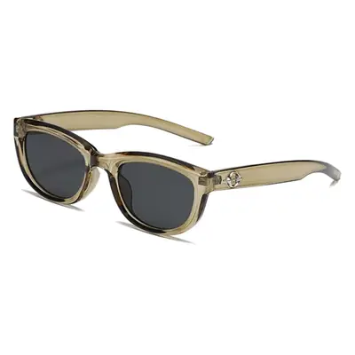 Women's European Cat Eye Glasses with Dark Sillars