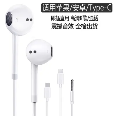 Wireless In-Ear Headphones for Apple & Huawei with Type-C