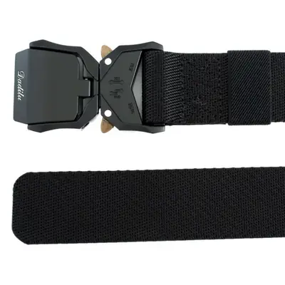 Men's Green Nylon Belt with Automatic Buckle