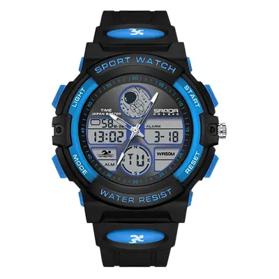 Sanda Dual Display Waterproof Sports Watch for Men Women