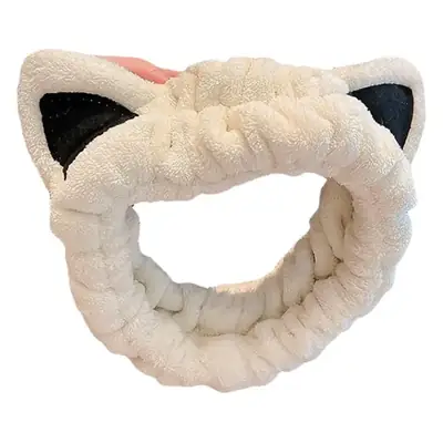 Korean Cat Ears Plush Headband for Girls Women
