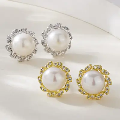 New Fashion Pearl Earrings for Women Wholesale