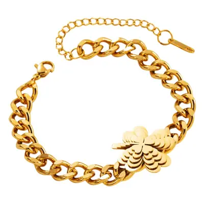 Gold Butterfly Star Chain Bracelets Set