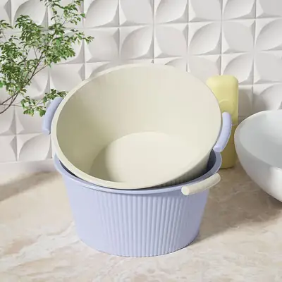 Oversized Thickened Plastic Washbasin for Foot & Clothes Washing