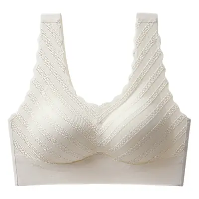 Traceless Lace Underwear Women's Small No Steel Ring Gathering