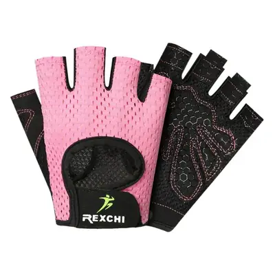 Fitness gloves sports Palm protection dumbbell weightlifting men and women cycling bicycle wear-resistant breathable non-slip half finger gloves