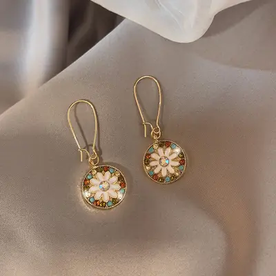 S925 Silver Earrings for Women 2023 New Geometric Style