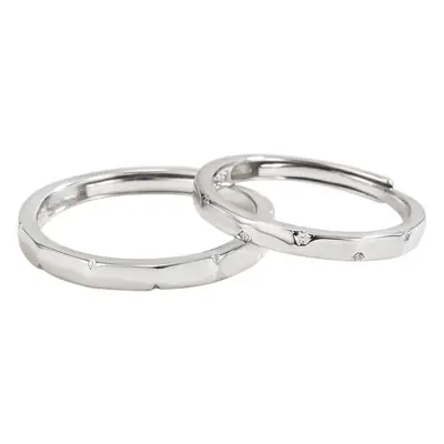 925 Sterling Silver Touch Ring for Men Women