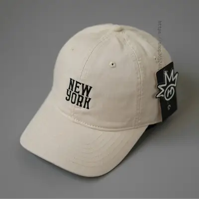New York Baseball Cap Women Men Retro Letter Sunshade